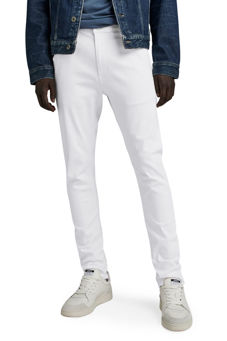 Kairori 3D Slim Fit Jeans, Main, color, PAPER WHITE GD