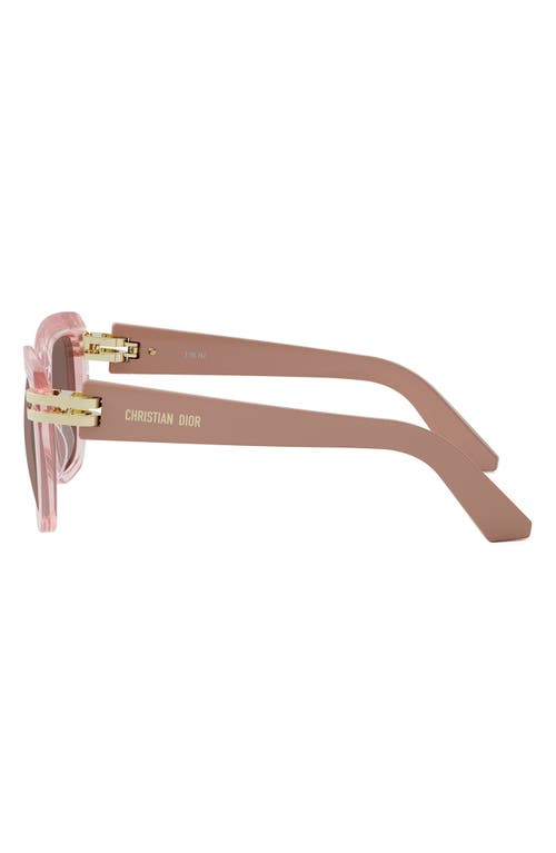 Dior 'c S1i 52mm Square Sunglasses In Multi