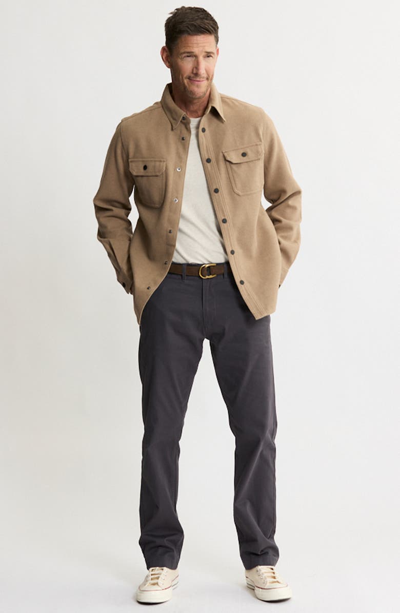 JACHS Knit Shirt Jacket, Alternate, color, Khaki