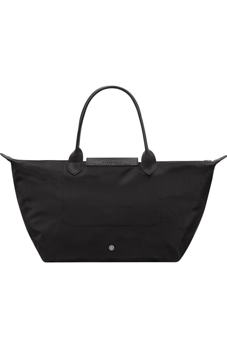 Longchamp Large Le Pliage One Shoulder Bag, Alternate, color, Black