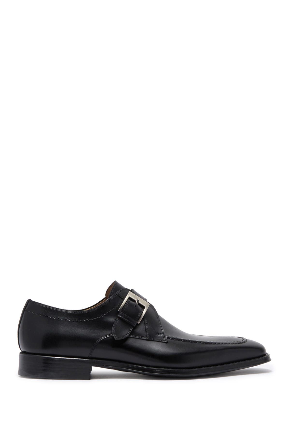 Magnanni Mauricios Monk Strap Loafer - Wide Width Available, Main, color, Black