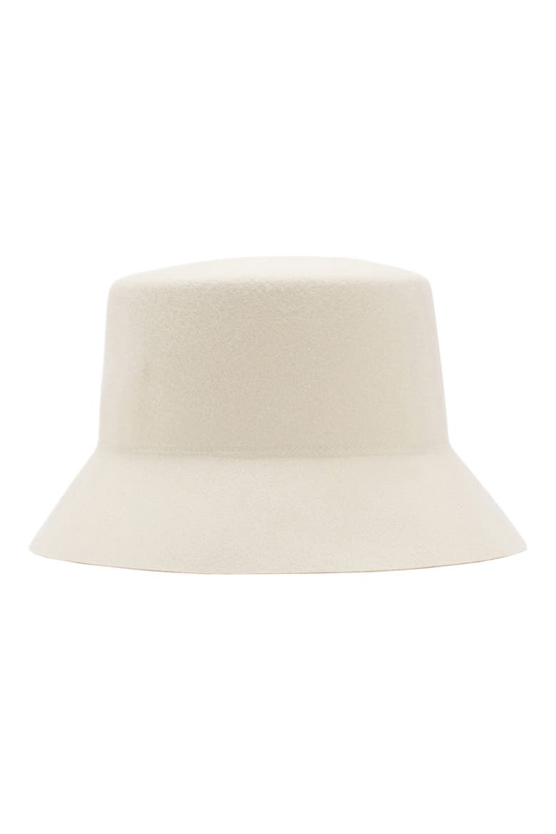 Wool Bucket Hat, Alternate, color, ECRU