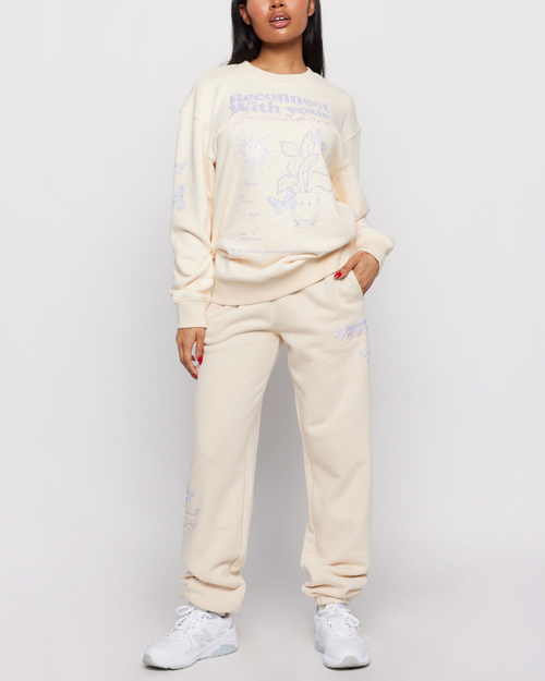Samii Ryan Reconnect Sweatpants In Bone