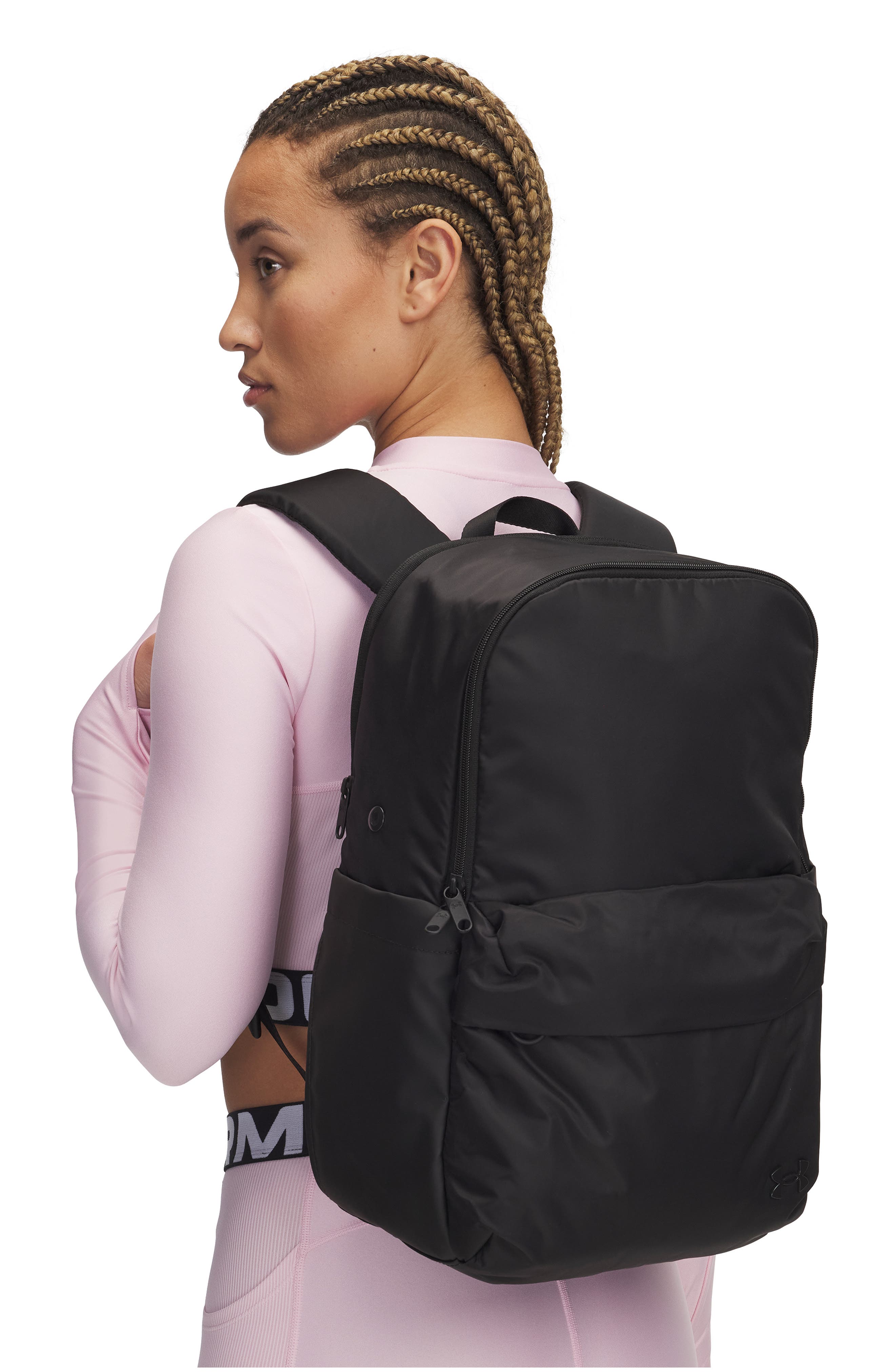 Under Armour Studio Spirit Backpack, Alternate, color, Black / Black / Black