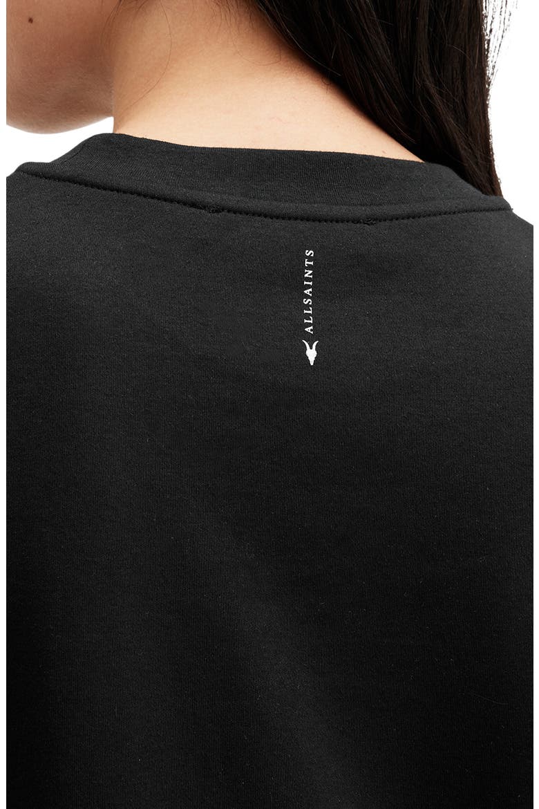 Lisa Crewneck T-Shirt, Alternate, color, BLACK