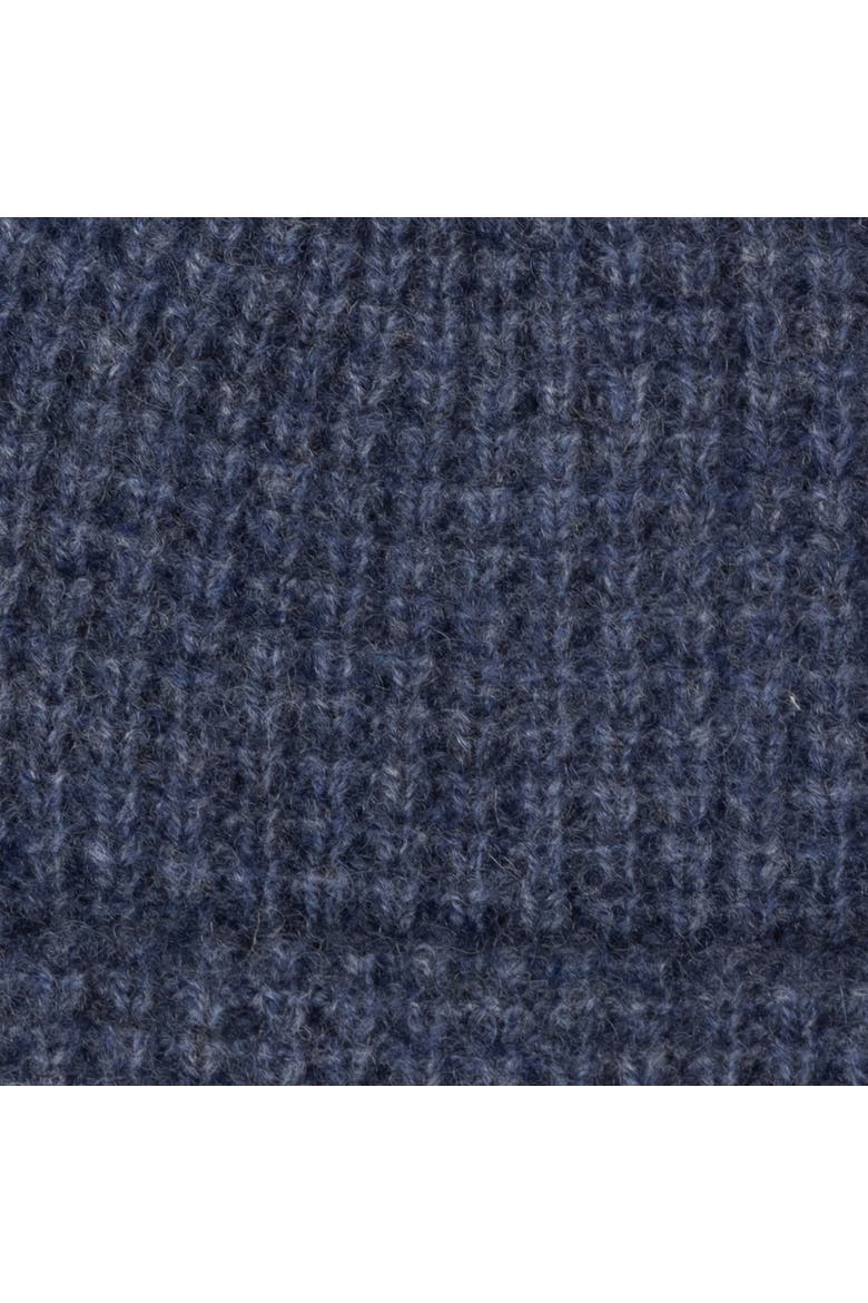 Spa Thermal Knit Beanie, Alternate, color, Rustic Navy Hthr