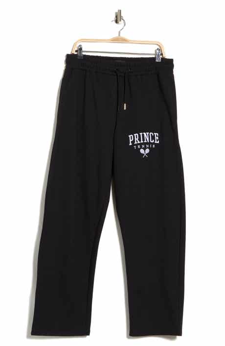 Prince Logo Embroidered Fleece Pants