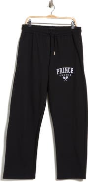 Prince Logo Embroidered Fleece Pants