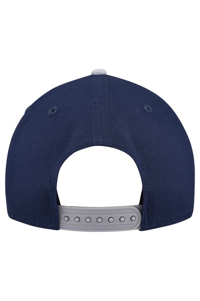 Men's New Era Navy Dallas Cowboys Arch 9FORTY A-Frame M-Crown Adjustable Hat, Alternate, color, Navy