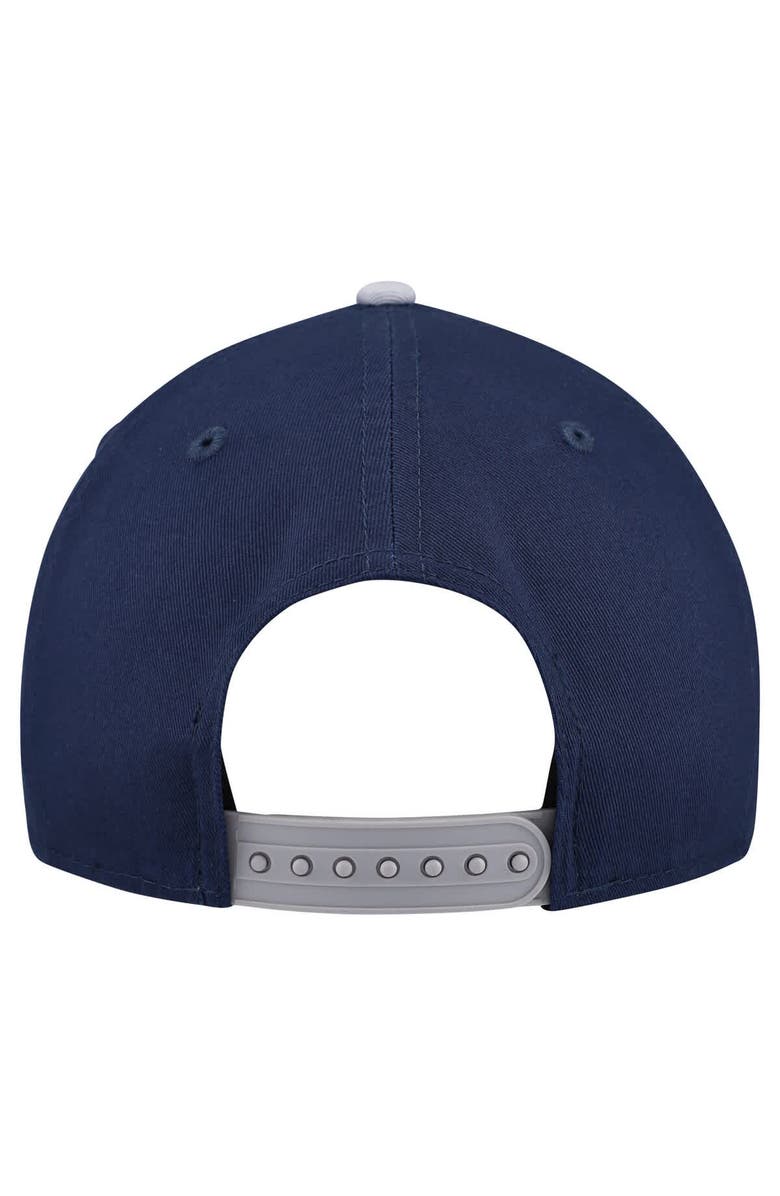 New Era Men
s New Era Navy Dallas Cowboys Arch 9FORTY A-Frame M-Crown Adjustable Hat, Alternate, color, Navy