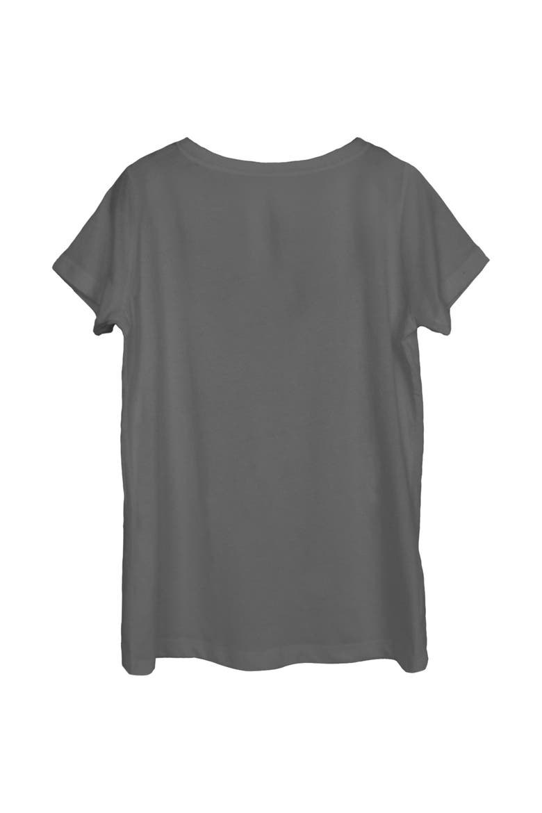 Women's Sesame Street Everything I Know I Learned on the Streets  Graphic T-Shirt, Alternate, color, Charcoal