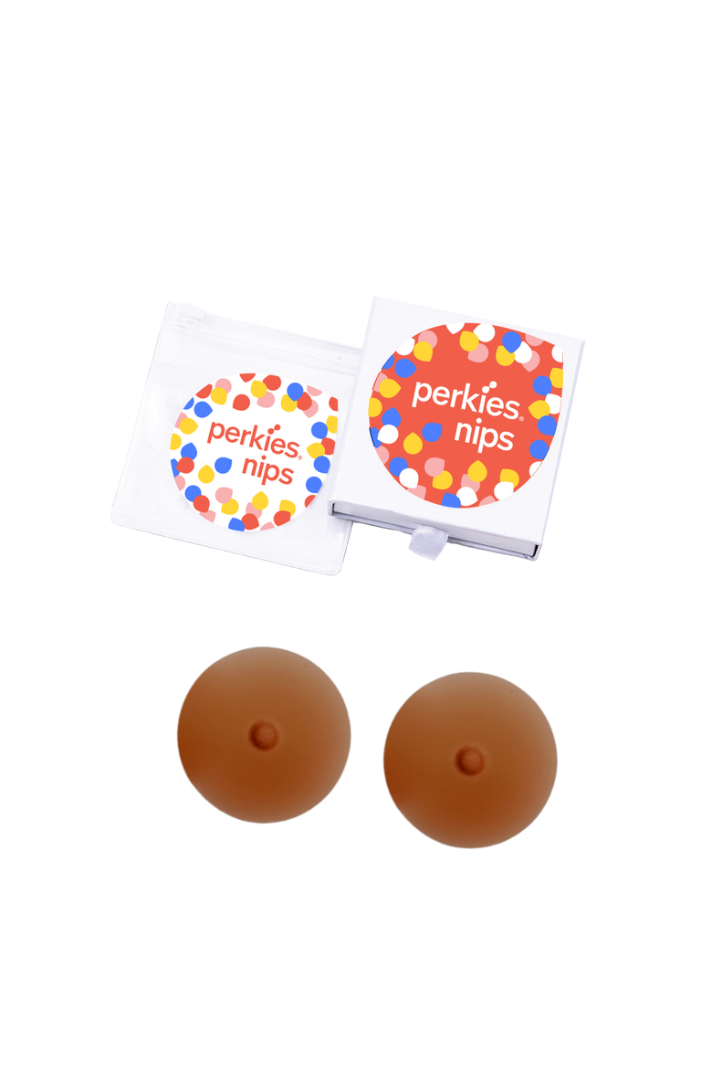 Perkies Nips Nipple Enhancers, Main, color, Dark Nude