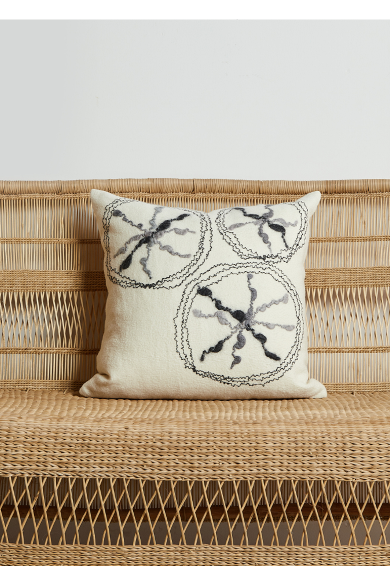 Starry Sky Throw Pillow - Large Square - with Insert, Main, color, Natural