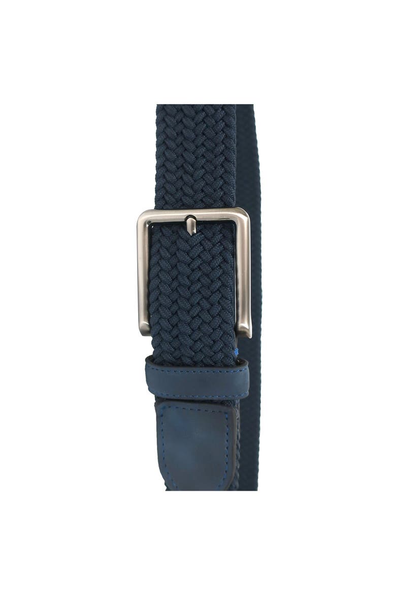Golf Woven Stretch Belt, Alternate, color, Navy