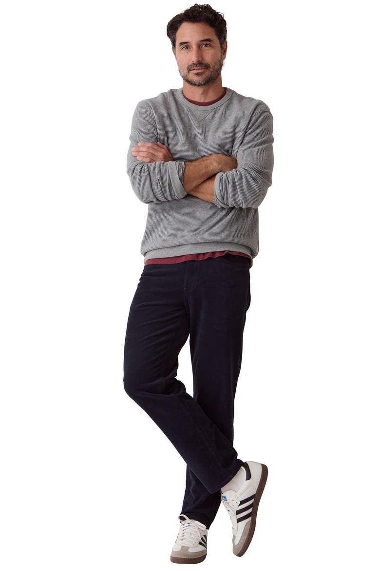 Five Pocket Flex Terry Moleskin Pants, Alternate, color, SKY CAPTAIN