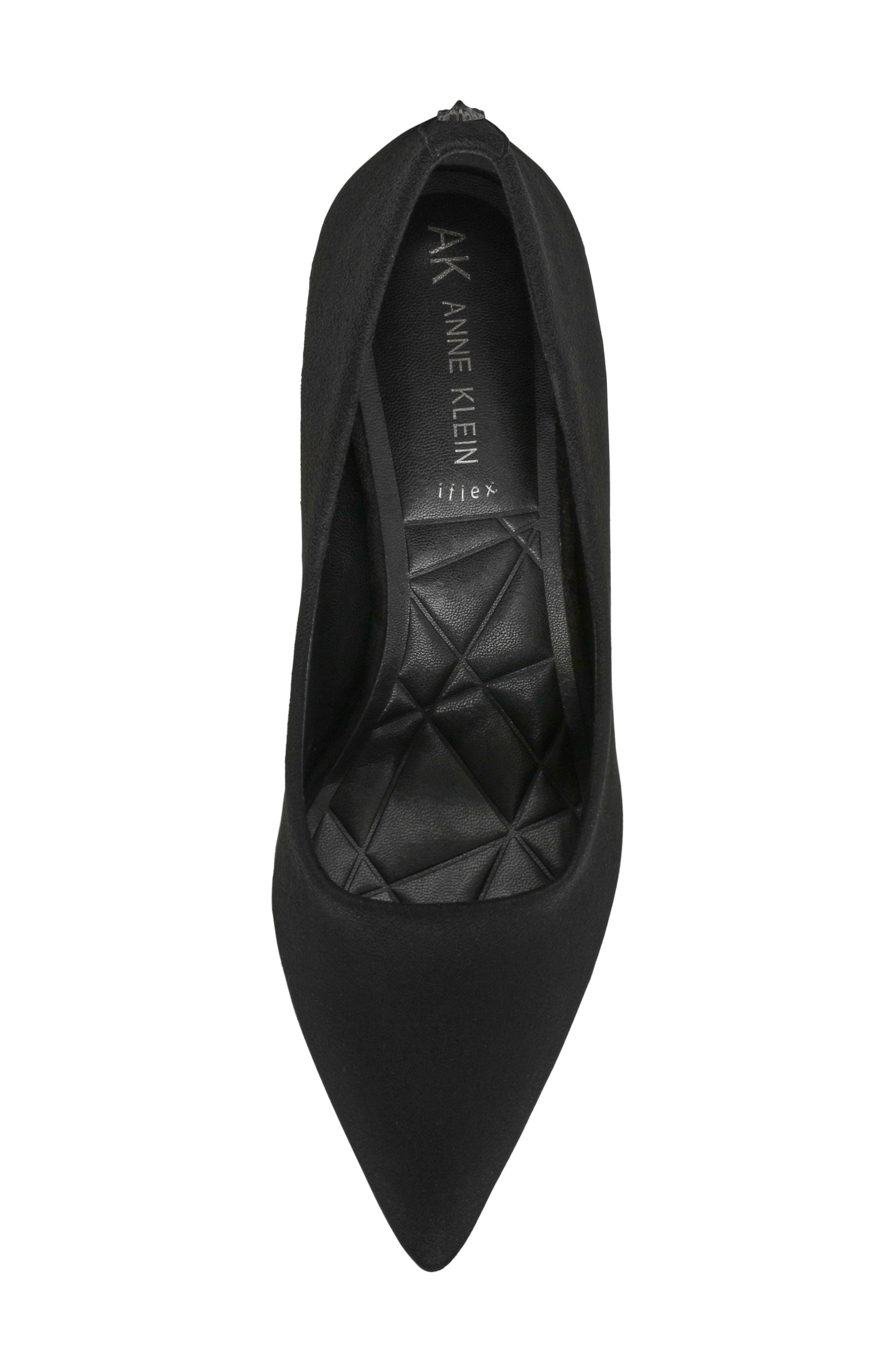 Anne Klein Paleen Stiletto Pump, Alternate, color, Black