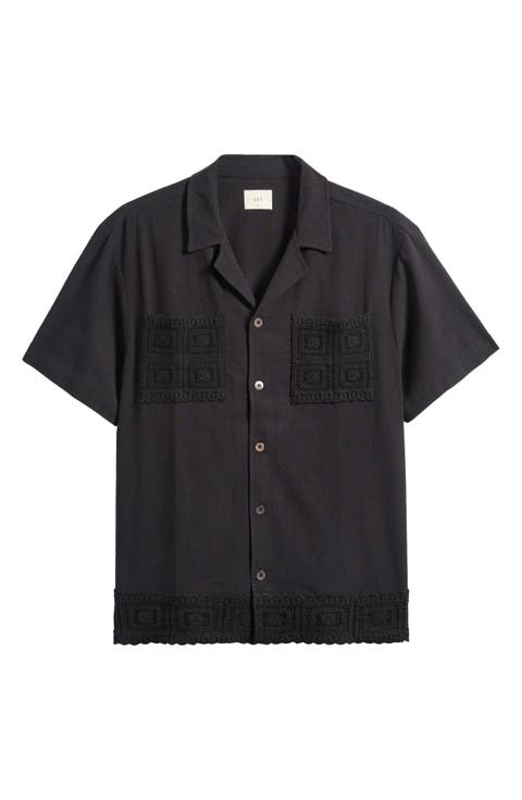 Ingo Cotton & Linen Camp Shirt