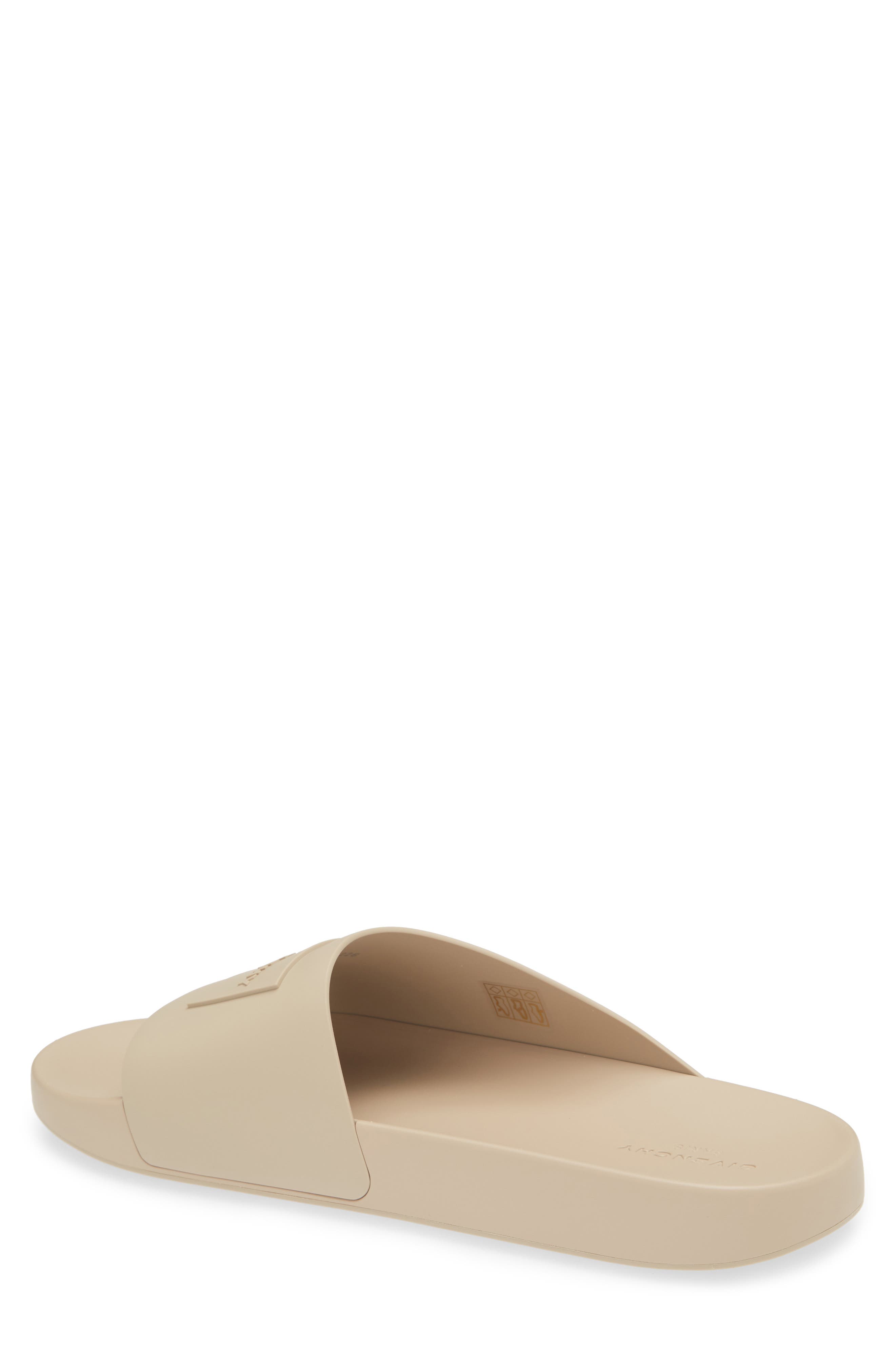 Givenchy Label Molded Slide Sandal, Alternate, color, 