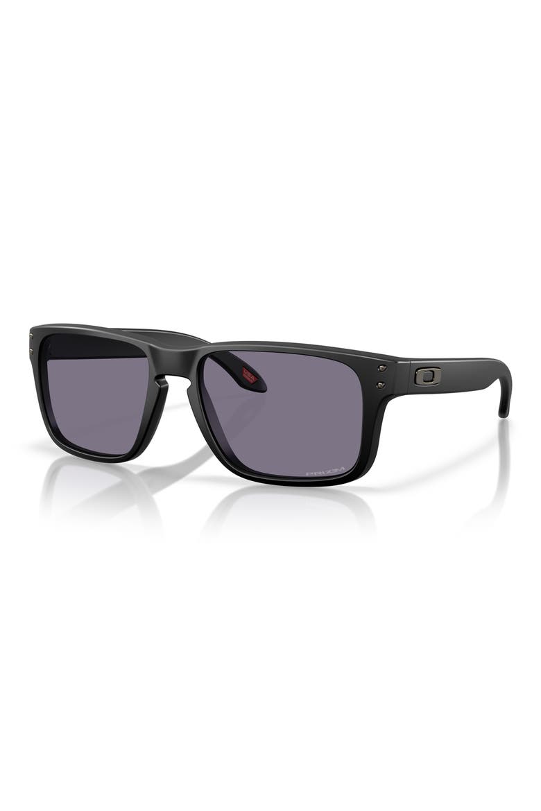 Holbrook S 53mm Square Sunglasses, Alternate, color, MATTE BLACK / PRIZM GREY