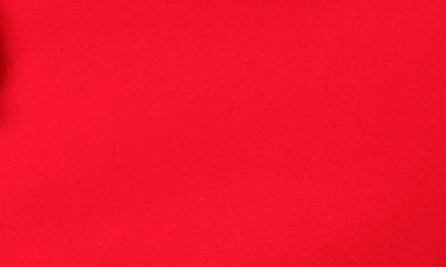 L I V D Kira Neoprene Peplum Dress In Red