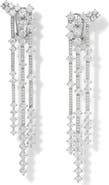 Nadri Cassi Pavé Fringe Earrings