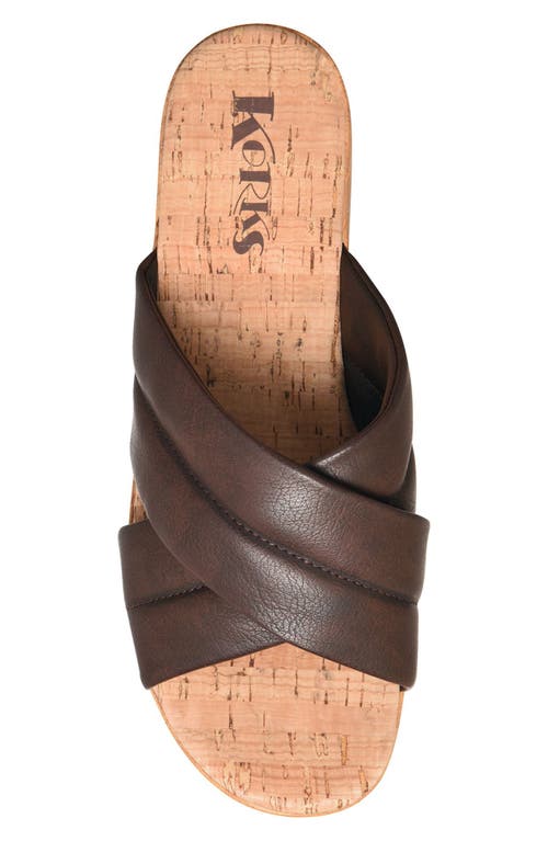 Korks Faithe Platform Wedge Sandal