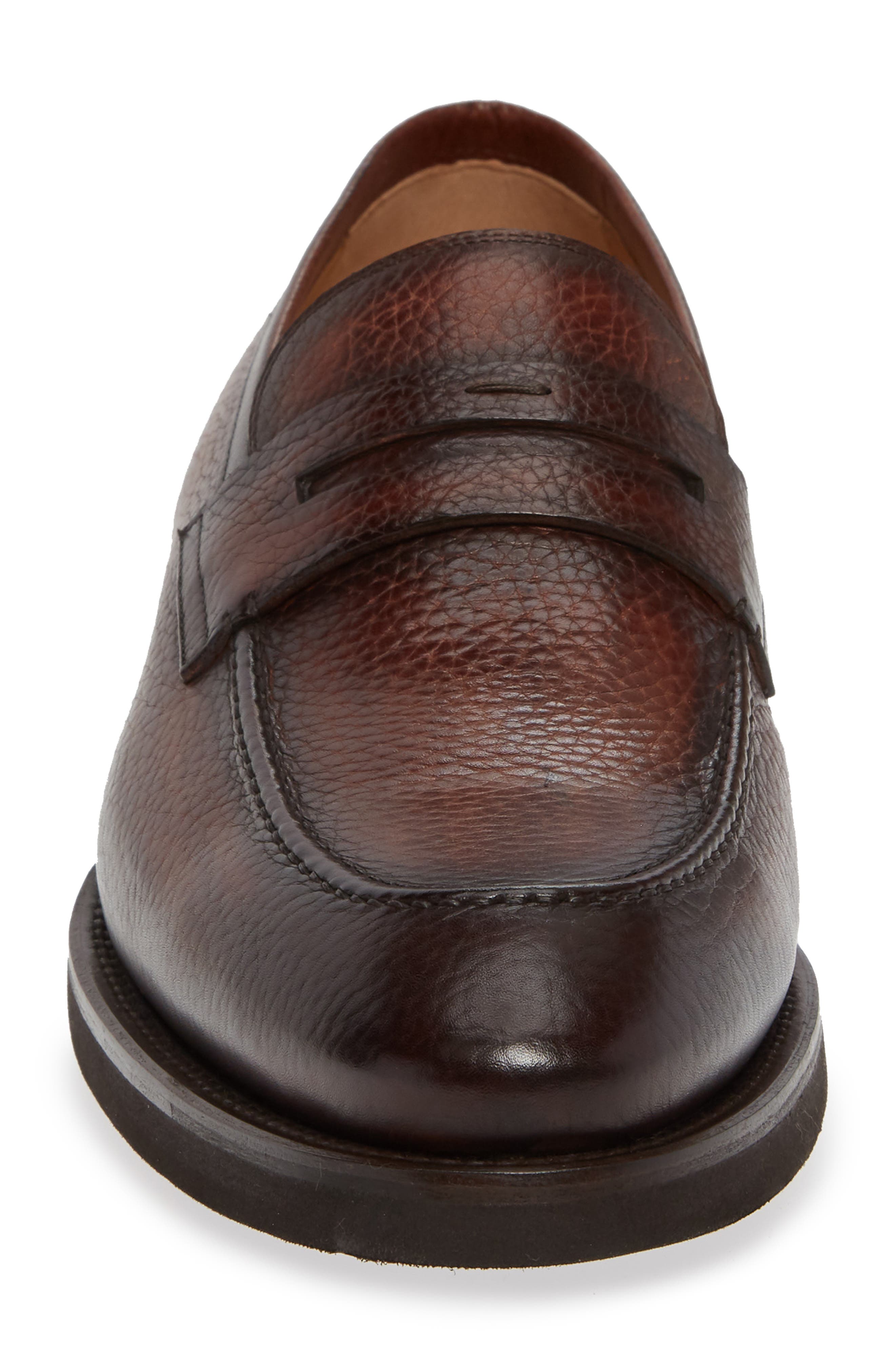 Magnanni Matlin Apron Toe Penny Loafer, Alternate, color, 