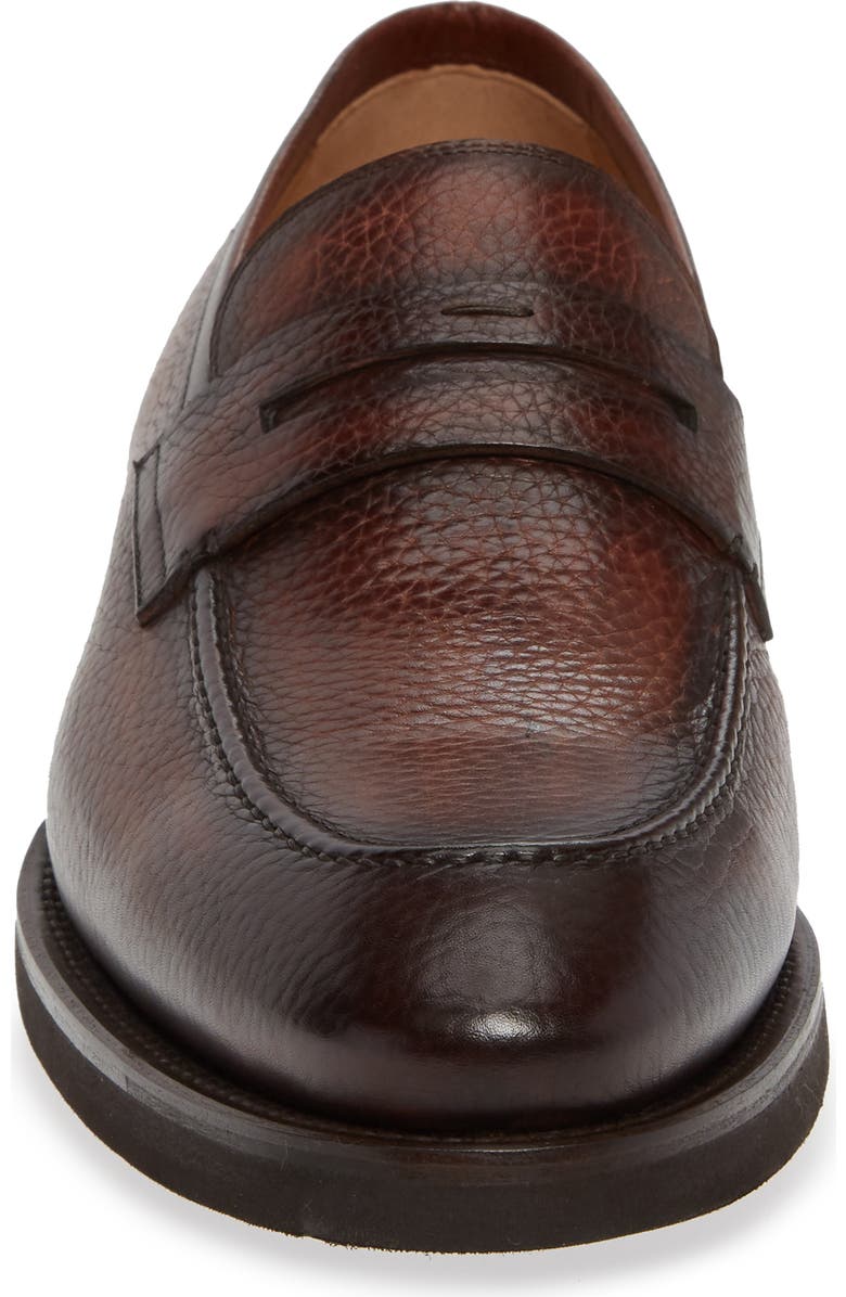 Magnanni Matlin Apron Toe Penny Loafer, Alternate, color,