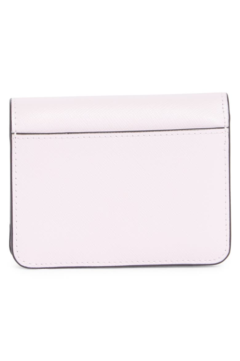 madison saffiano leather wallet, Alternate, color, PALE AMETHYST