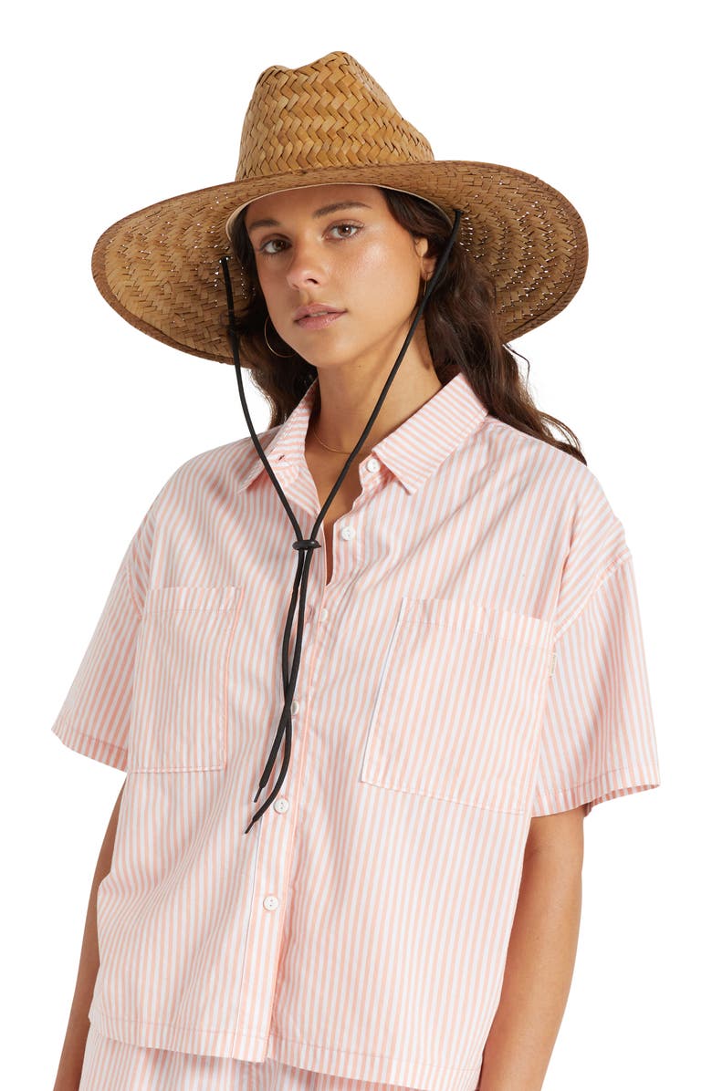 Brixton Bells II Straw Sun Hat, Alternate, color, Tan