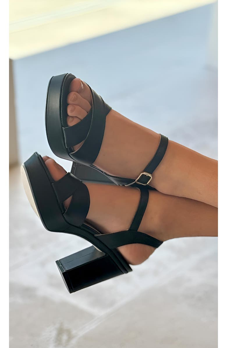 Menina Step Pippa Block Heel, Alternate, color, Black