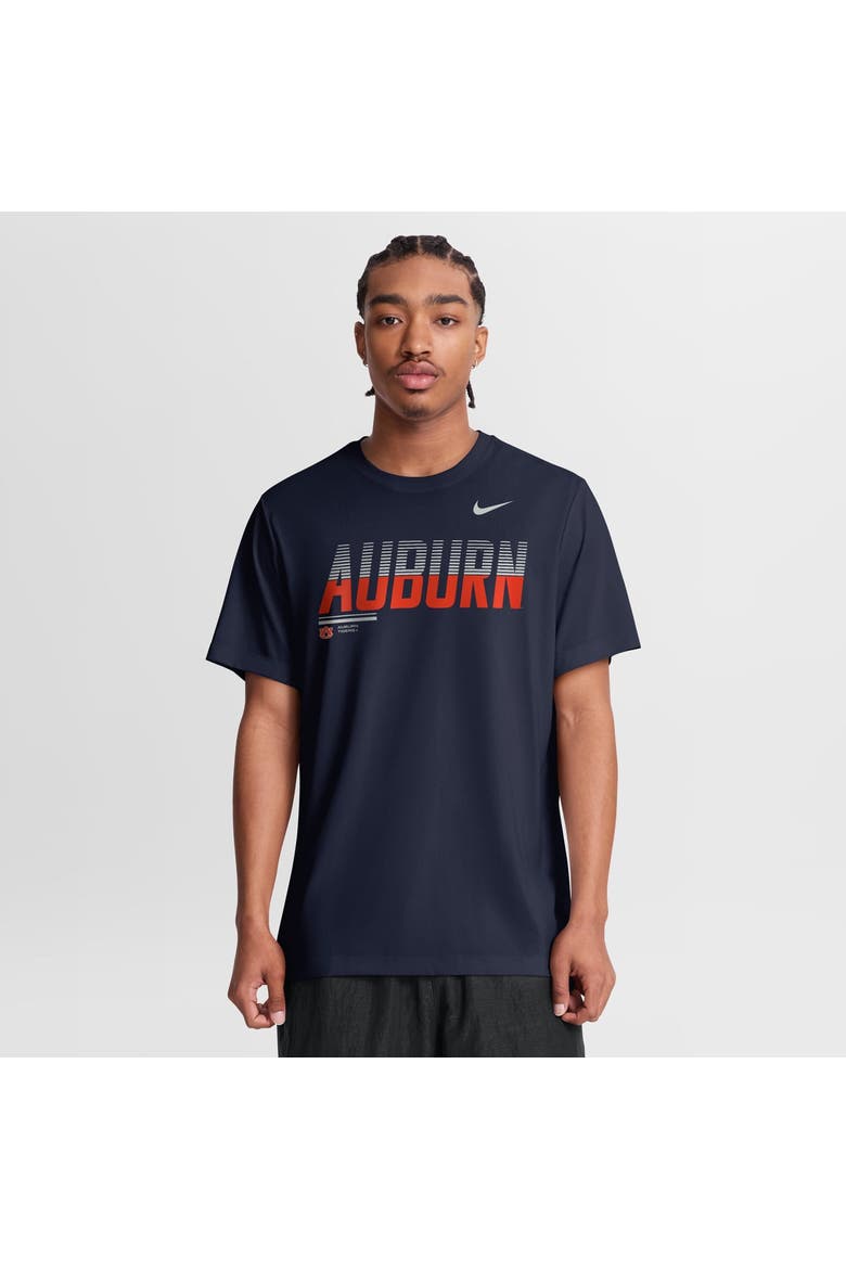 Men's Nike Navy Auburn Tigers Sideline Legend Dri-FIT T-Shirt, Main, color, Navy