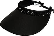 Glove It Crystal Bling Coil Womens Visor