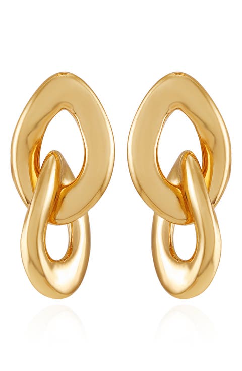 Knocker Drop Earrings