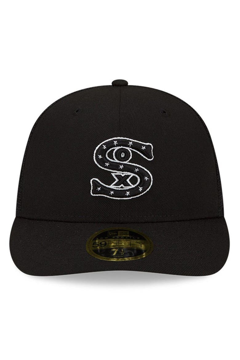 Men's New Era  Black Chicago White Sox 2023 Batting Practice 59FIFTY Fitted Hat, Alternate, color, Black