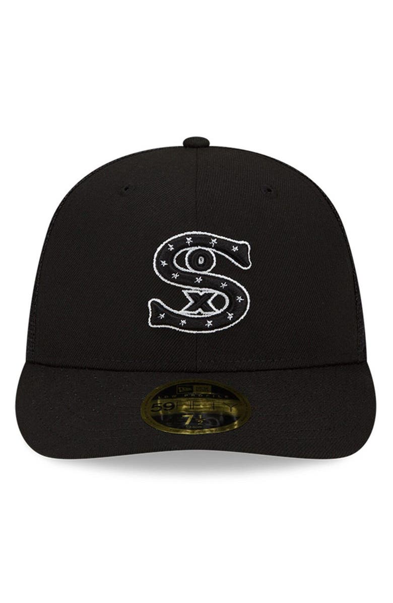 New Era Men's New Era Black Chicago White Sox 2023 Batting Practice 59FIFTY Fitted Hat, Alternate, color, Black