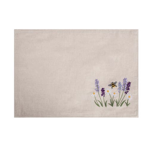 C & F Home C&f Home Lavender & Bee Garden Placemats Set Of 6 In Neutral