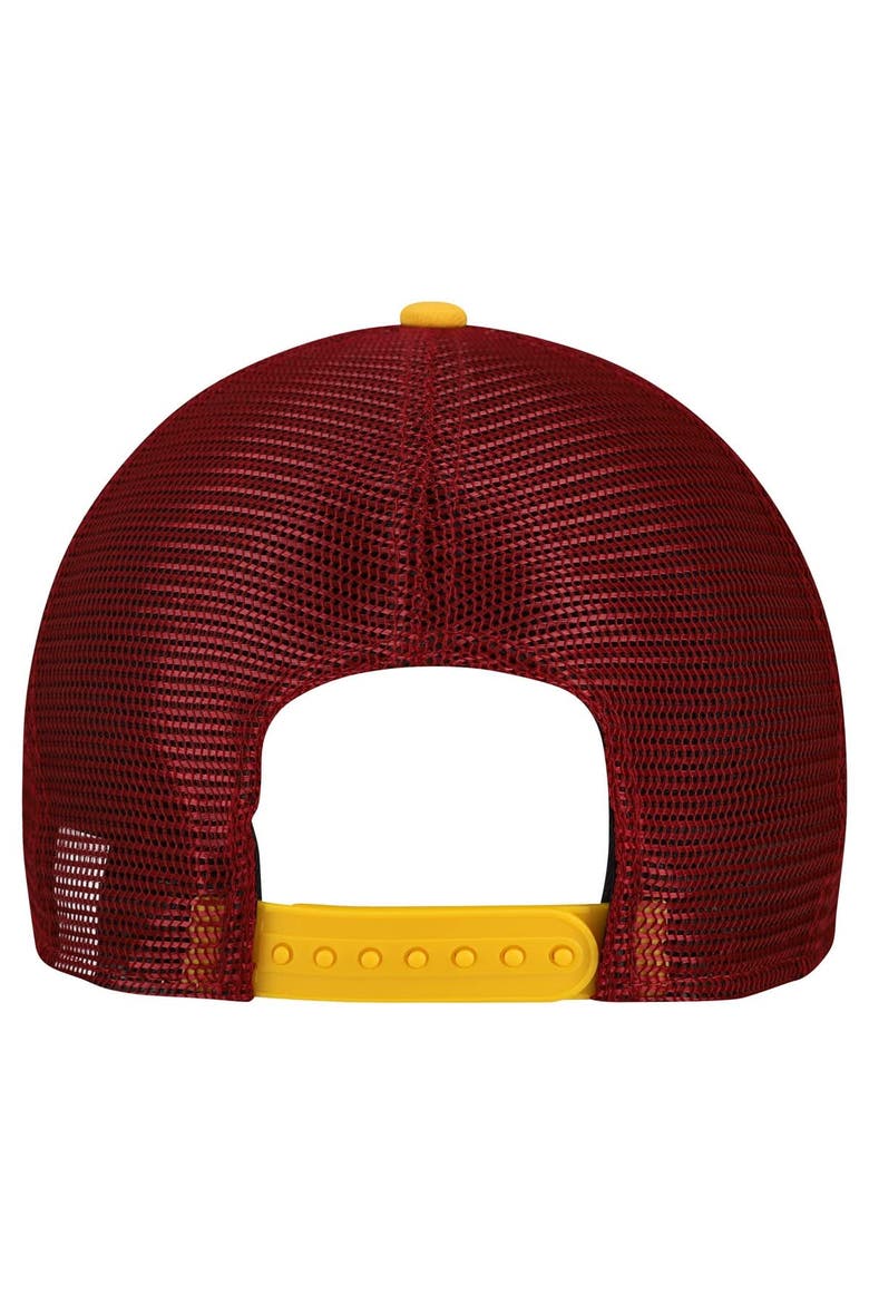 Men's New Era  Cream/Burgundy Washington Commanders Banner A-Frame 9FIFTY Snapback Hat, Alternate, color, Cream