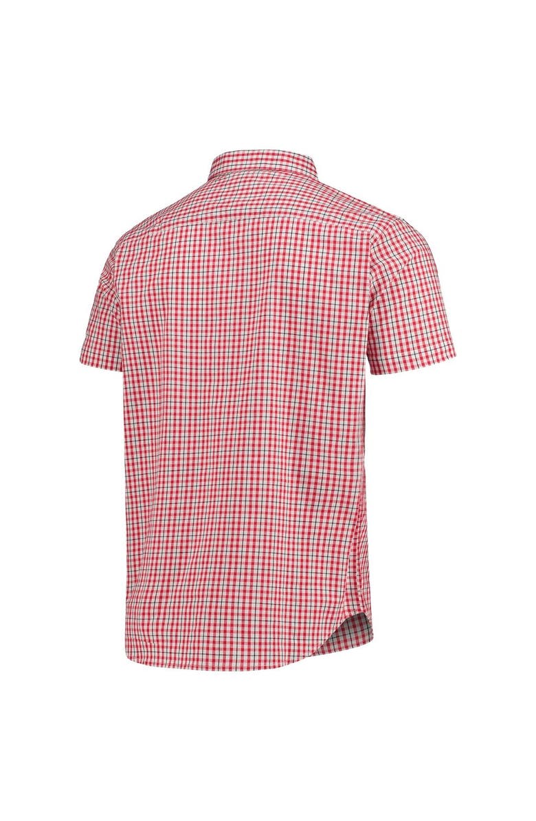 Columbia Men's Columbia Red Georgia Bulldogs Rapid Rivers Logo Button-Down Shirt, Alternate, color, 