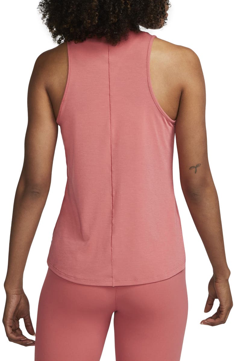 Nike Dri-FIT One Luxe Tank, Alternate, color, Adobe