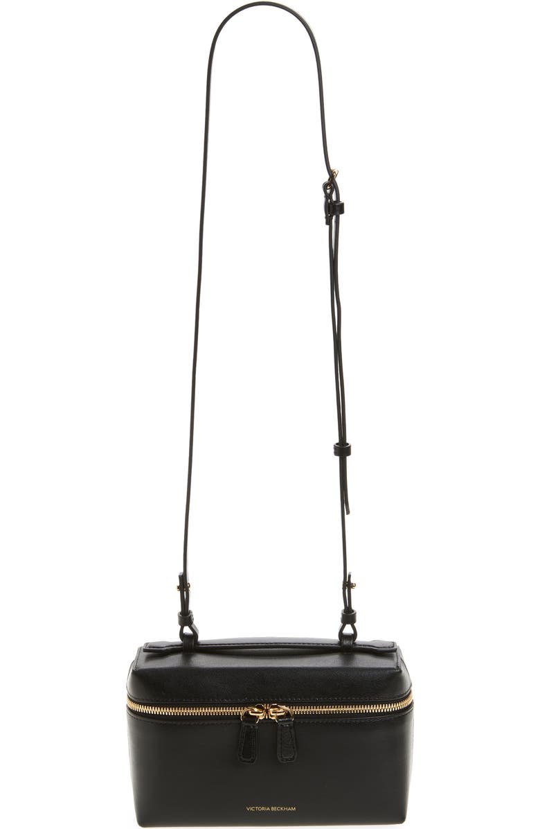 Victoria Beckham Vanity Case Crossbody Bag, Main, color, Black