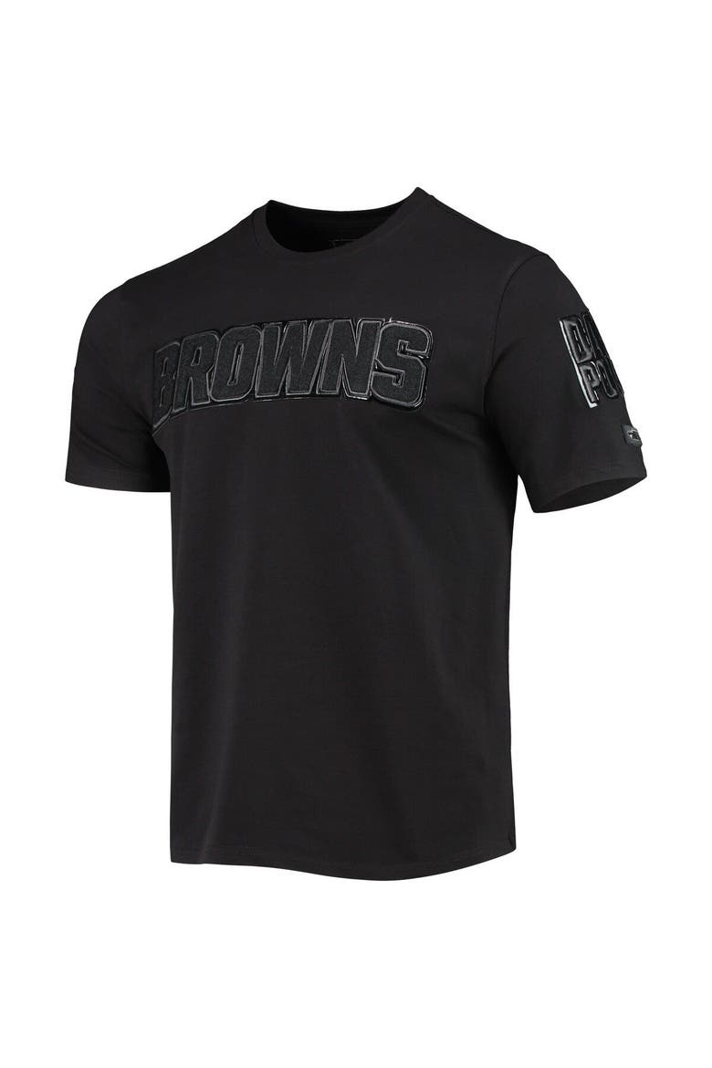 Men's Pro Standard Black Cleveland Browns Logo Pro Team Shirt, Alternate, color, Black