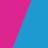  Hot Pink/ Teal
