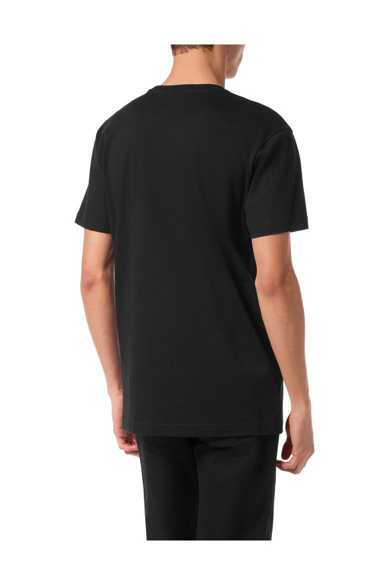 T-Shirt Round Neck Flags Men, Alternate, color, black