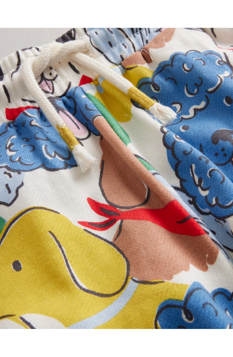 Mini Boden Kids' Dog Print Sweatpants, Alternate, color, 