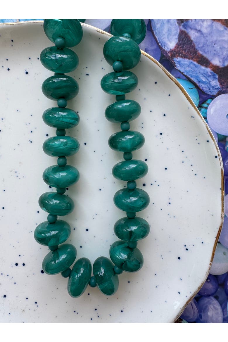 Capri Blue Necklace, Alternate, color, Blue-Green