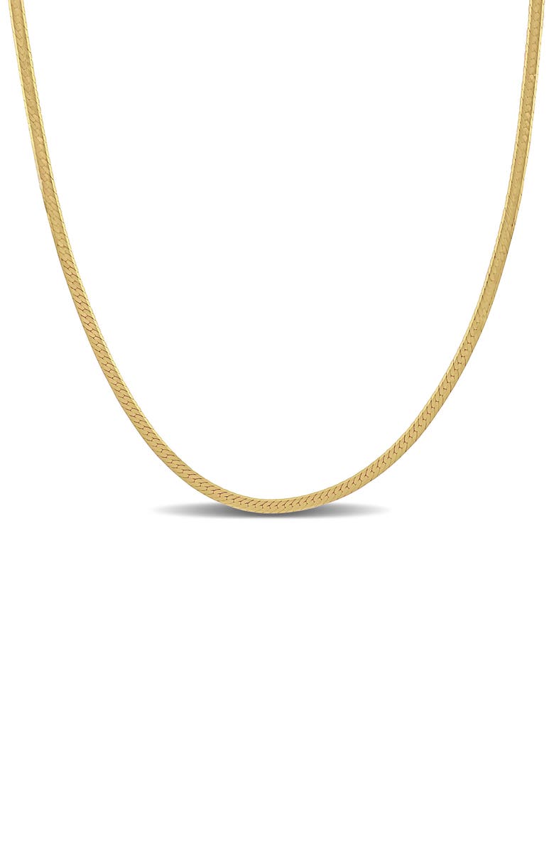 DELMAR Herringbone Chain Necklace, 2mm, Main, color,