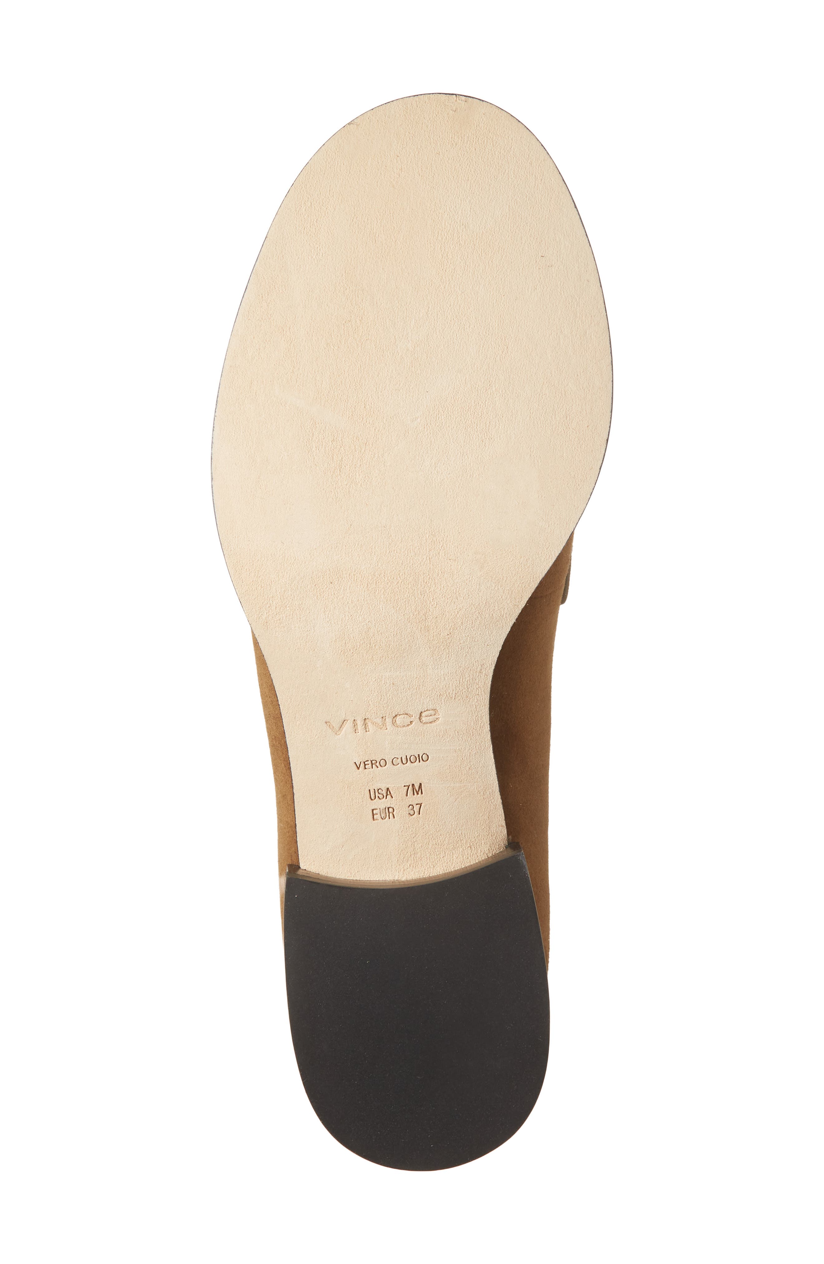 Vince Nelli Leather Loafer, Alternate, color, Elmwood