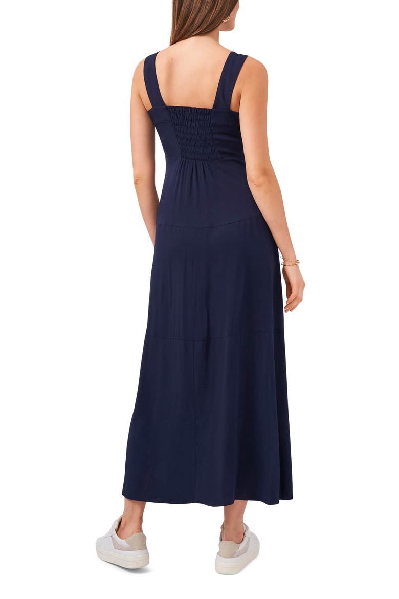 Paneled Maxi Tank Dress, Alternate, color, CLASSIC NAVY