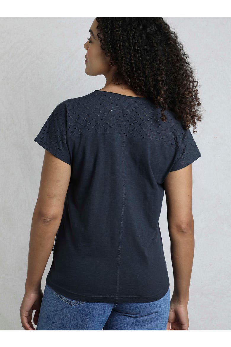 Pernille Cutaway T-Shirt, Alternate, color, Navy